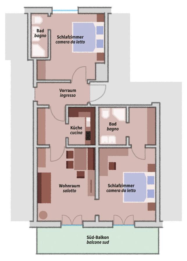 Hotel-Garni Appartement Gartenheim Шена Екстериор снимка